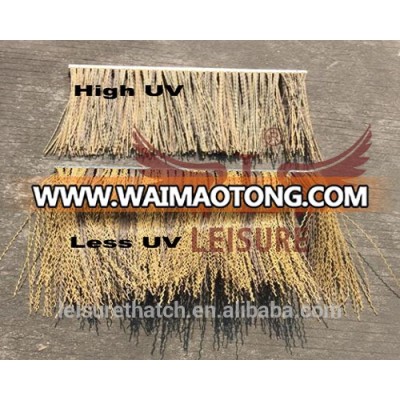 Plastic PE material palm leaves thatch roofing tiles